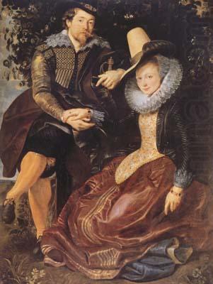 Ruben with his first wife Isabeela Brant in the Honeysuckle Bower (mk08), Peter Paul Rubens